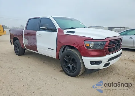 2022 Ram 1500 Big Horn/Lone Star z USA, uszkodzony, nr VIN 1C6RREFT8NN156865